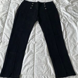 Molly Bracken x Lili Sidonnio High Waist Pants with button